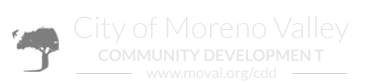 City of Moreno Valley Community Development