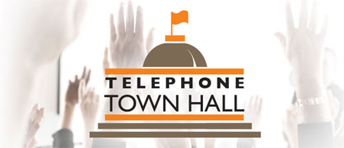 Telephone Town Hall Banner